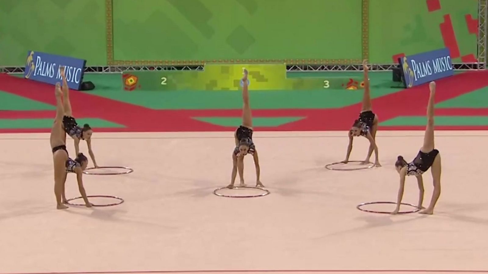 Gimnasia rítmica - Campeonato del Mundo. Clasificación general conjuntos-Grupo B - ver ahora