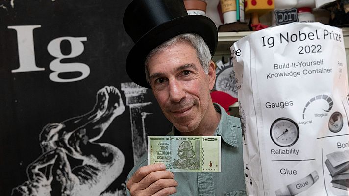 Telediario 2 - Premios Ig Nobel, los hallazgos más excéntricos del año