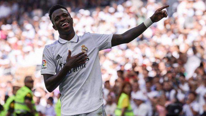 Telediario 2 - Los bailes de Vinicius calientan el derbi