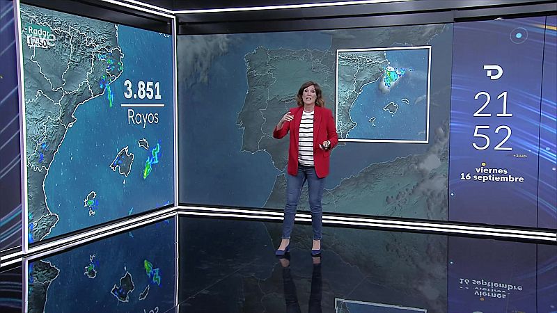 Se esperan chubascos intensos acompañados de tormenta en zonas de la Comunidad Valenciana y Teruel - ver ahora