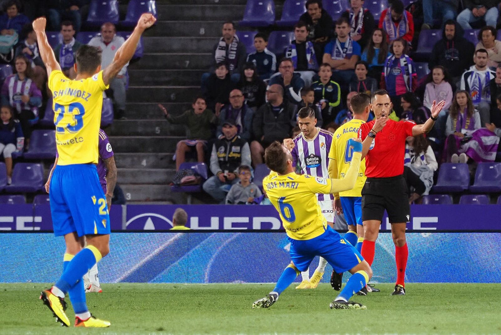 Valladolid-Cádiz: resumen del partido, jornada 6 de Primera