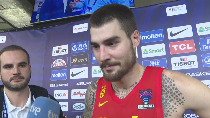 Baloncesto en RTVE - Juancho Hernángomez: "Tenemos plan A, plan B, plan Z de unos ingenieros del baloncesto en los que creemos"