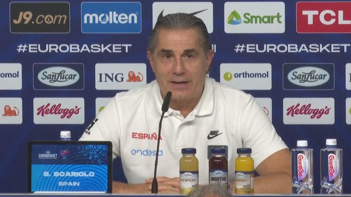 Baloncesto en RTVE - Sergio Scariolo: "Es la final menos esperada y la más gratificante"
