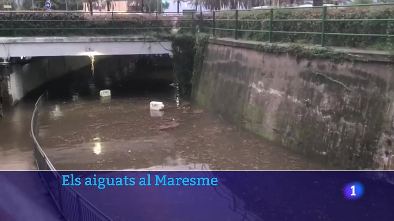 El Maresme neteja els desperfectes causats pels aiguats