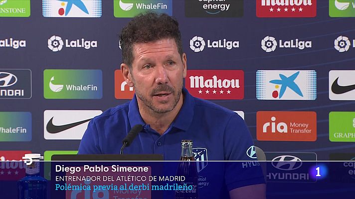 Simeone recupera a Oblak antes del derbi