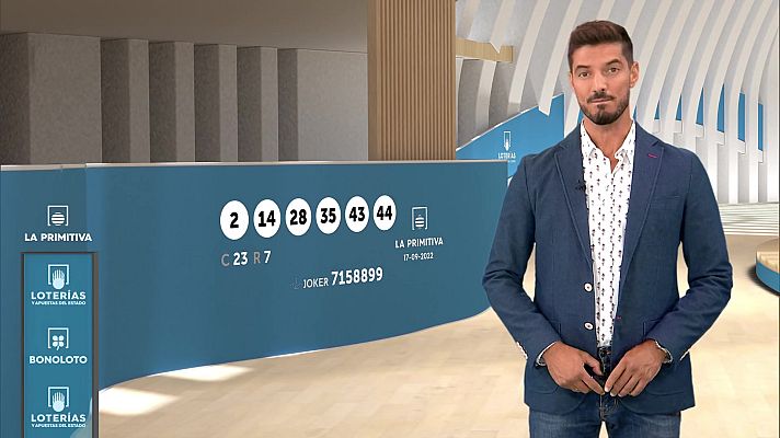 Loterías - Sorteo de la Bonoloto y Primitiva del 17/09/2022