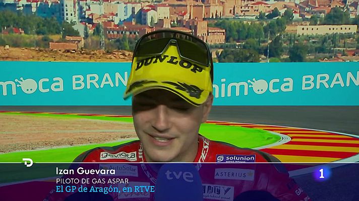 Telediario Fin de Semana - Izan Guevara consolida su liderato en Moto3