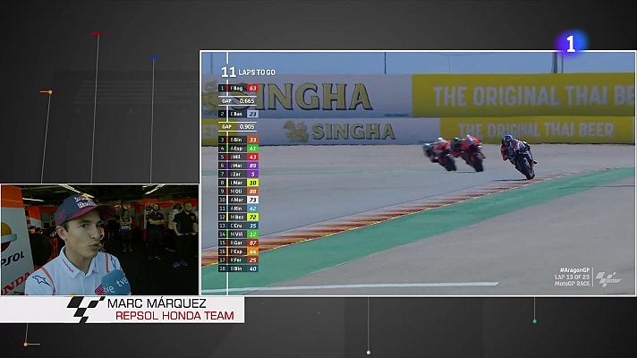 Motociclismo - Marc Márquez, tras su abandono: "Tenía ganas de hacer la carrera, pero se ha juntado todo"