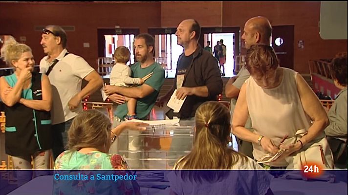 L'Informatiu - Santpedor tornar a votar per les vaquetes