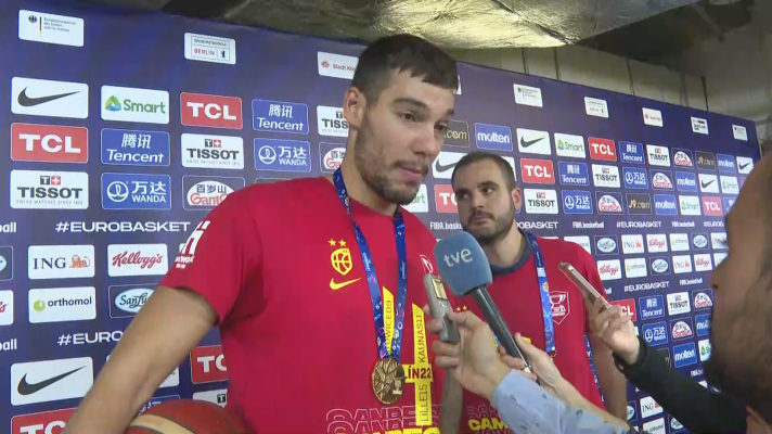 Baloncesto en RTVE - Willy Hernagómez: "El MVP es del equipo, yo soy uno más"