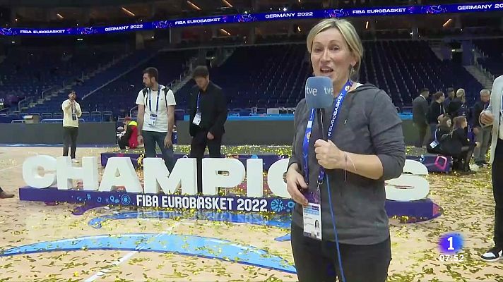 Telediario Matinal - España supera a Francia y se cuelga su cuarto oro en un Europeo