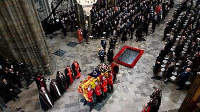Ms de 500 lderes mundiales despiden a Isabel II en Westminster