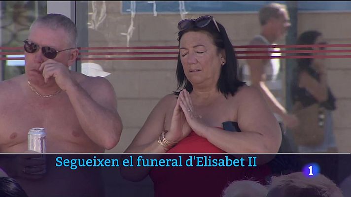 Balears, pendent del funeral d'Elisabet II