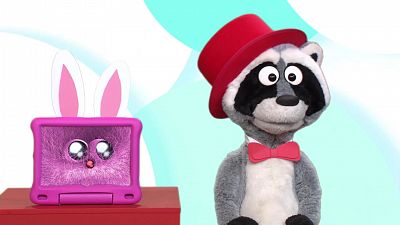 ¡Un mapache por la mitad! - Aprendemos en Clan | Ver