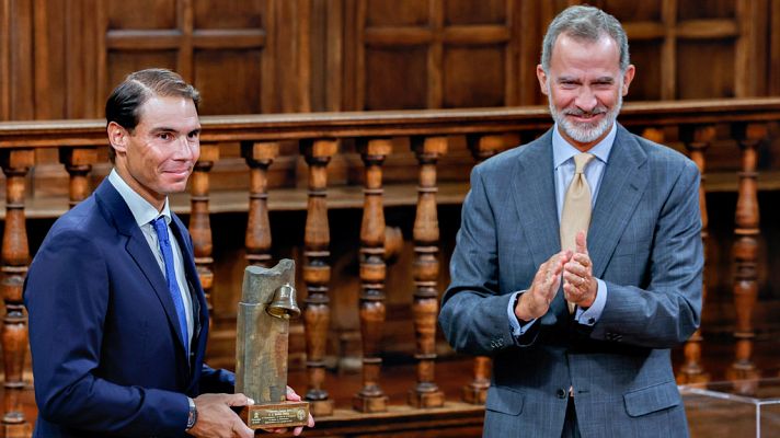 Rafa Nadal, premio Camino Real: "La huella española existe allá donde voy"