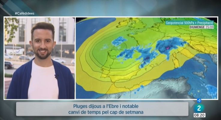 El temps - Cel variable, primers ruixats i temperatures més baixes
