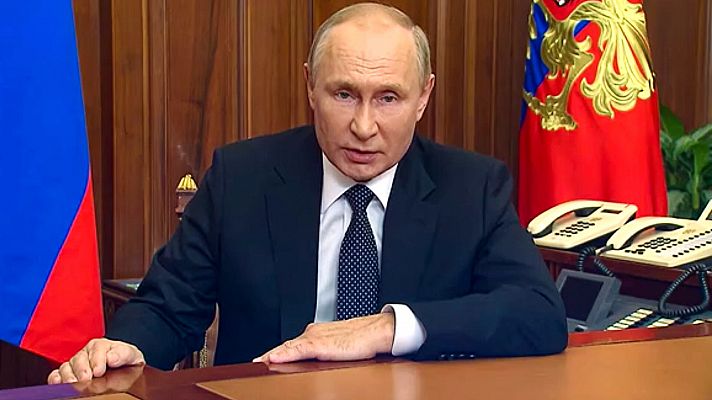 Putin decreta la movilización militar parcial en Rusia ante la contraofensiva en Ucrania 