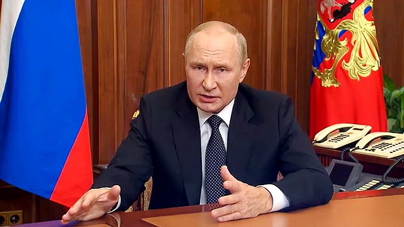 Putin decreta la movilización de 300.000 reservistas ante la contraofensiva de Ucrania