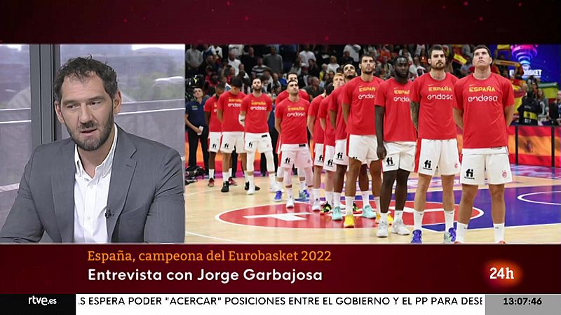 Jorge Garbajosa: "El crecimiento de la selección está al alcance de muy pocos en la historia" - ver ahora