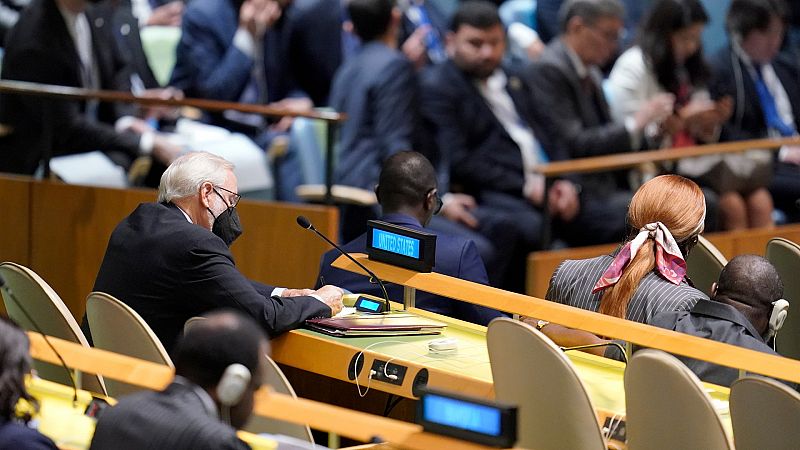 Los líderes mundiales reaccionan a la amenaza de Putin en la asamblea de la ONU