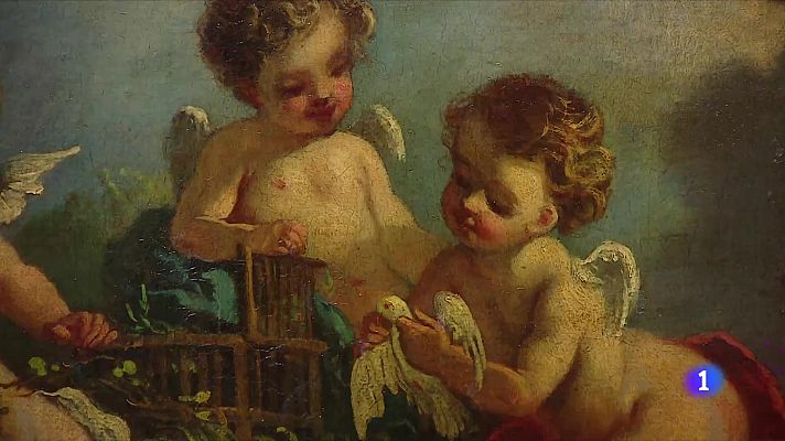 Telediario 1 - El Prado publica un listado de sus obras incautadas en la guerra civil e investigará si hay más