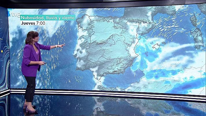 Chubascos y tormentas en Ibiza, Mallorca y área de levante  