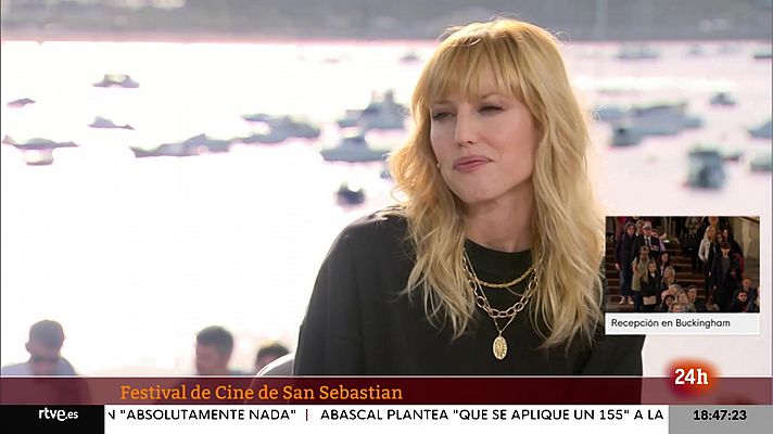 Natalia De Molina, Elena López Riera y Luna Pamiés en el Especial 24h Festival San Sebastián