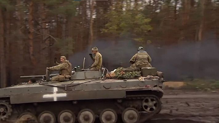 Telediario 1 - Ucrania continúa con la contraofensiva antes de la llegada de los reservistas rusos