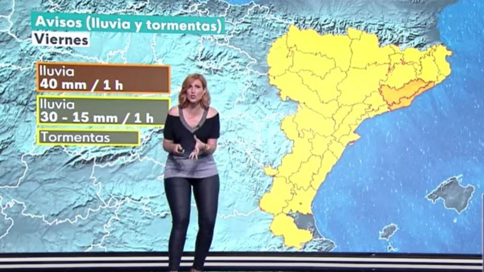 El tiempo: Chubascos y tormentas en el tercio oriental y Baleares | RTVE Play