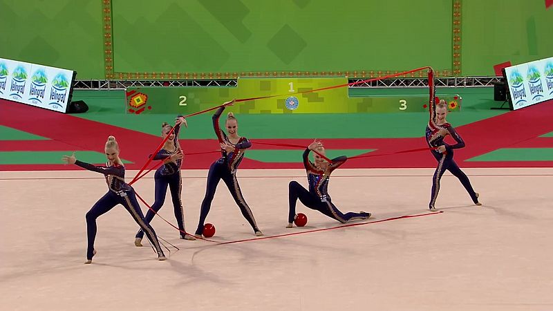 Gimnasia Rítmica Campeonato Del Mundo Clasificación General Conjuntos Grupo A Rtve Play 6642