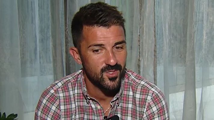 Telediario 1 - David Villa: "España es una de las favoritas del Mundial"