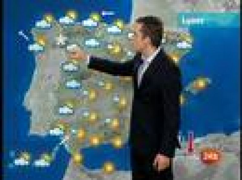  Lluvias en el noroeste y temperaturas en ascenso