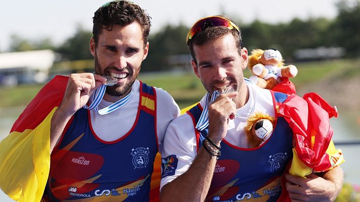Jaime Canalejo y Javier García, plata en dos sin timonel