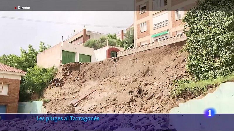 Inundacions, brutícia i un esvoranc a una escola