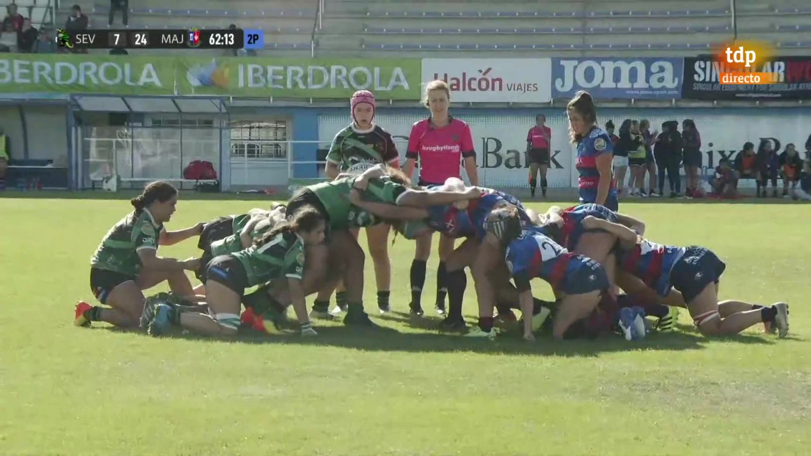 Rugby - Supercopa de España femenina: Universitario de Sevilla - Rugby Majadahonda - ver ahora