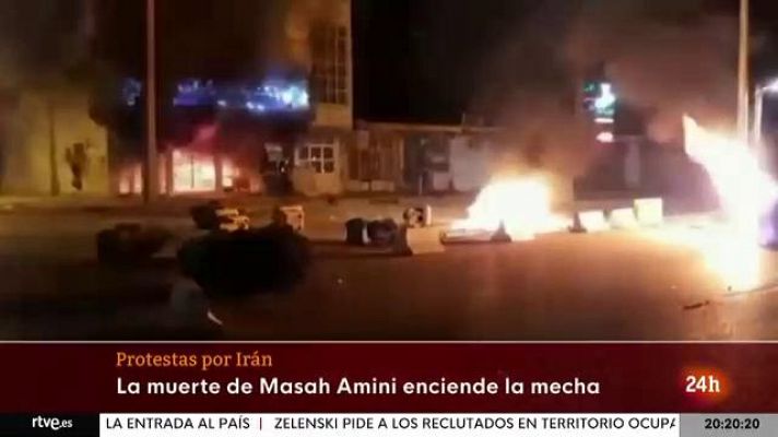 Informativo 24h - Las protestas por la muerte de Mahsa Amin dejan ya 35 muertos