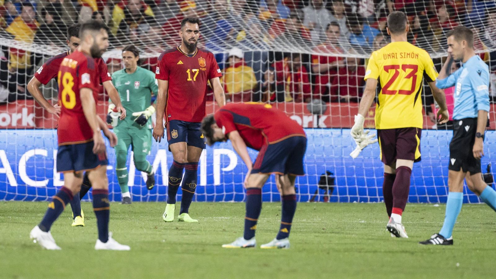 UEFA Nations League | España cae ante Suiza en su peor partido