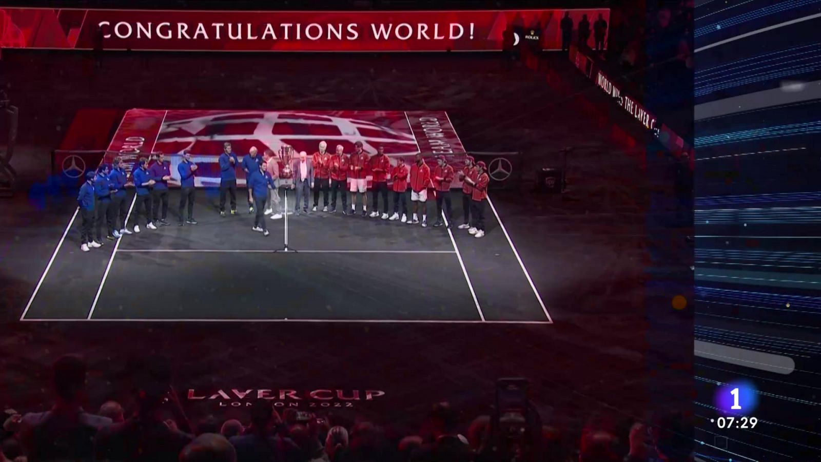 El equipo Mundial gana a Europa y se lleva su 1ª Copa Laver | Ver