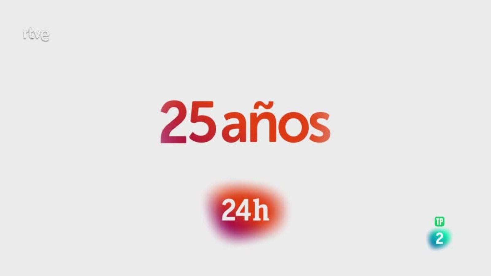 Canal 24h. 25 años de información continua