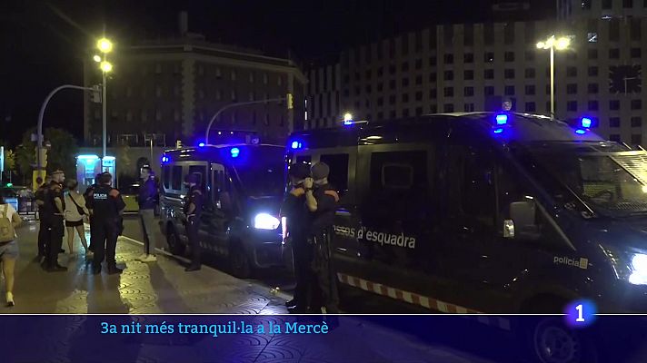 L'Informatiu - Tercera nit de festes "tranquil·la" amb una vintena de detencions