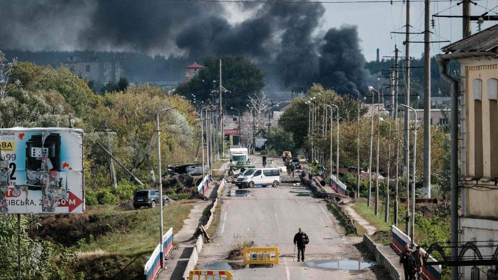 Guerra en Ucrania: El puente de Kupiansk, un enclave estratégico