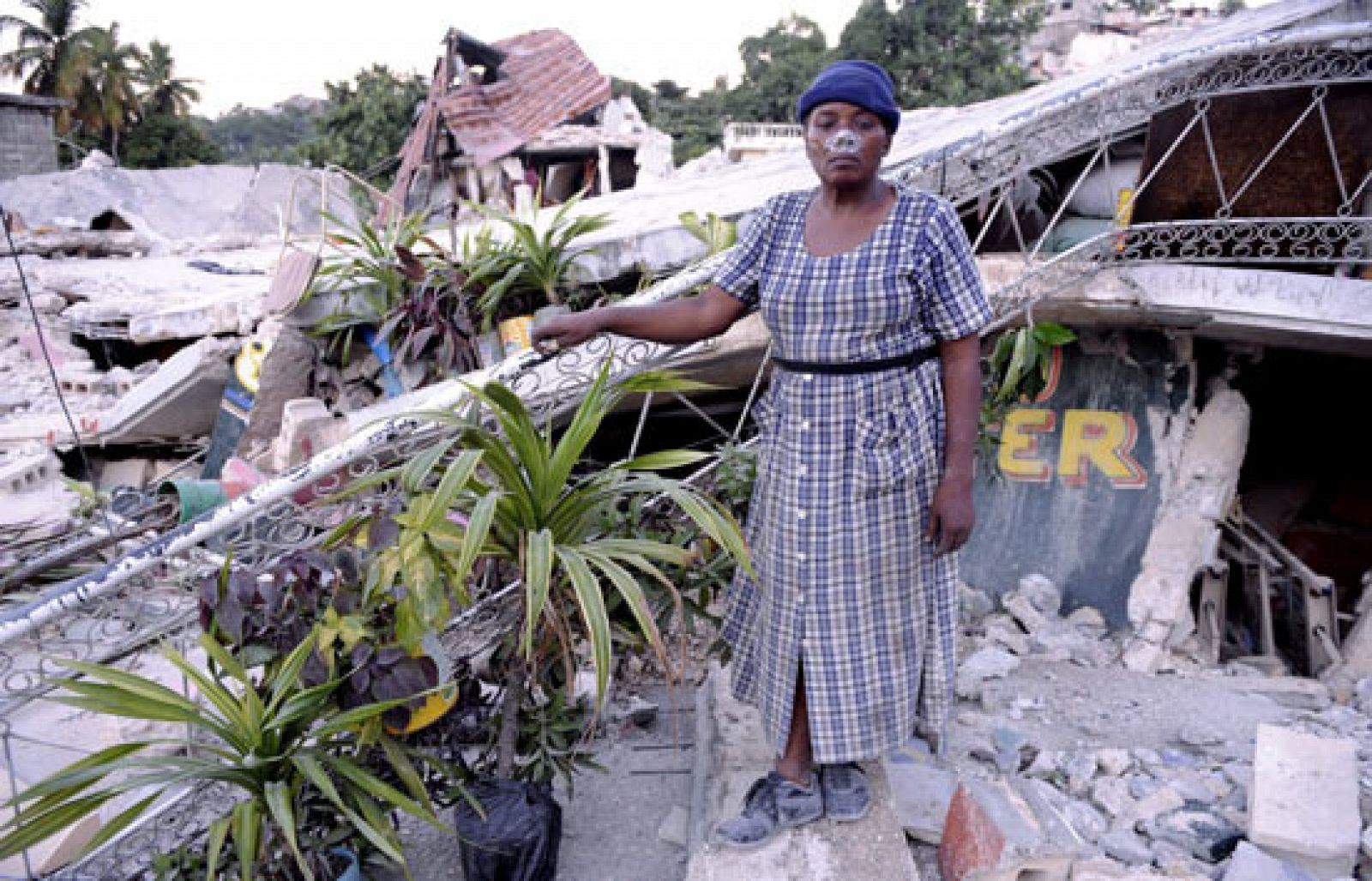 La destrucción se concentra en Puerto Príncipe y sus alrededores