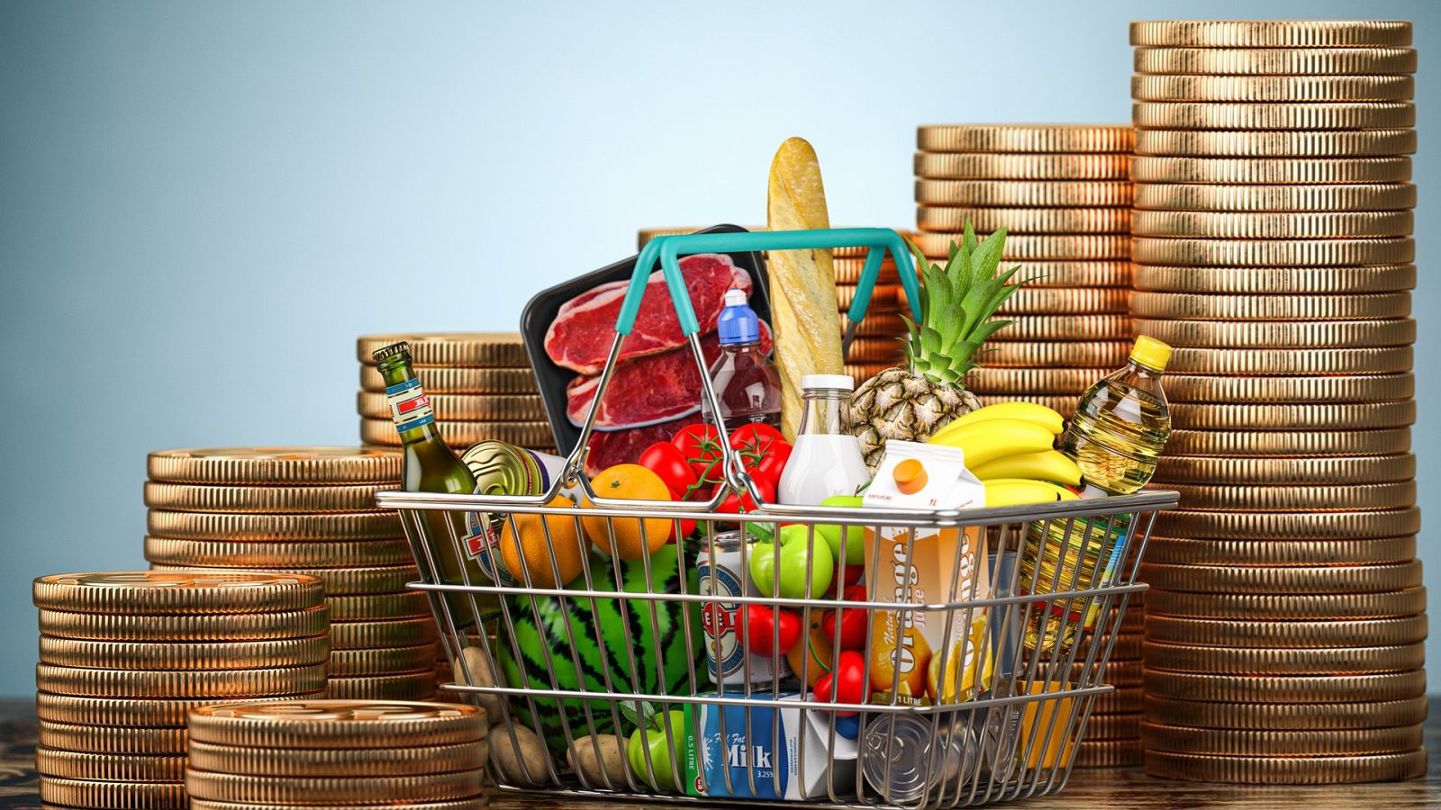 La cesta de la compra se encarece un 15% y registra su mayor subida en 34 años, según la OCU, lo que dificulta la situación económica de las familias.