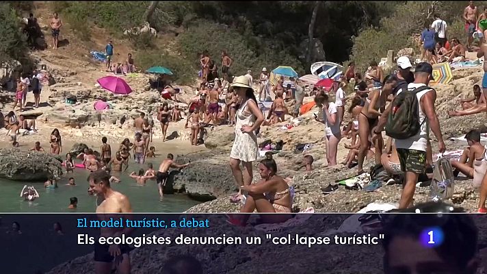 Informatiu Balear - Els ecologistes denuncien un "col·lapse turístic"