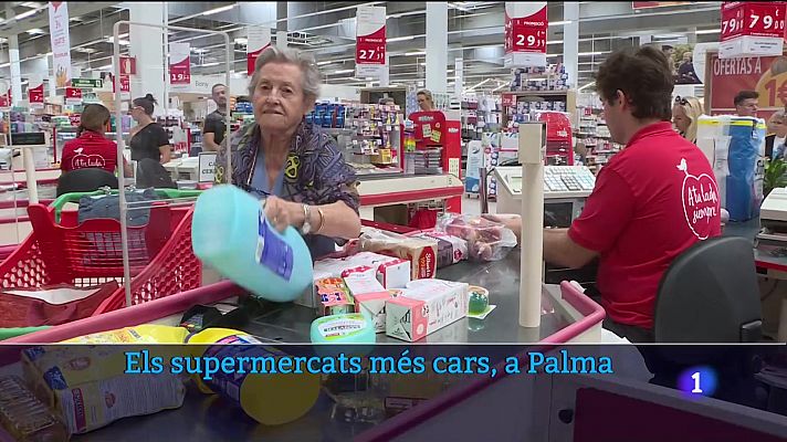 Informatiu Balear - Els supermercats més cars, a Palma