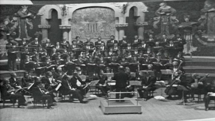 Arxiu TVE Catalunya - Festival de Música, al Palau: 'Vespro della beata Vergine'