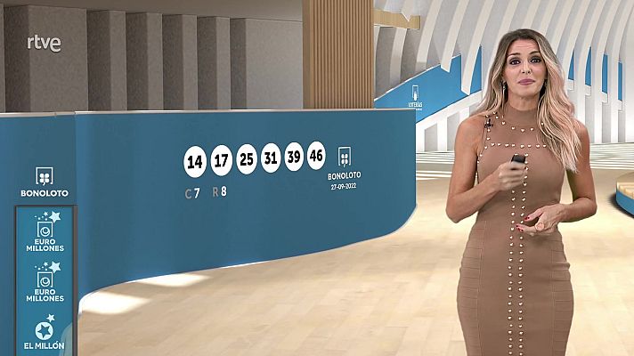 Loterías - Sorteo de la Bonoloto y Euromillones del 27/09/2022