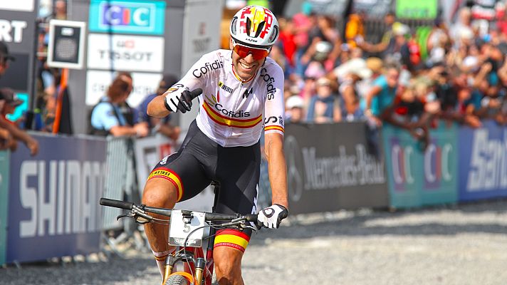 Telediario 1 - David Valero, número 1 de la clasificación UCI de XCO