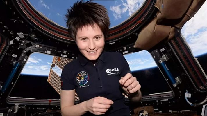 Samantha Cristoforetti, la primera mujer europea en dirigir la Estación Espacial Internacional