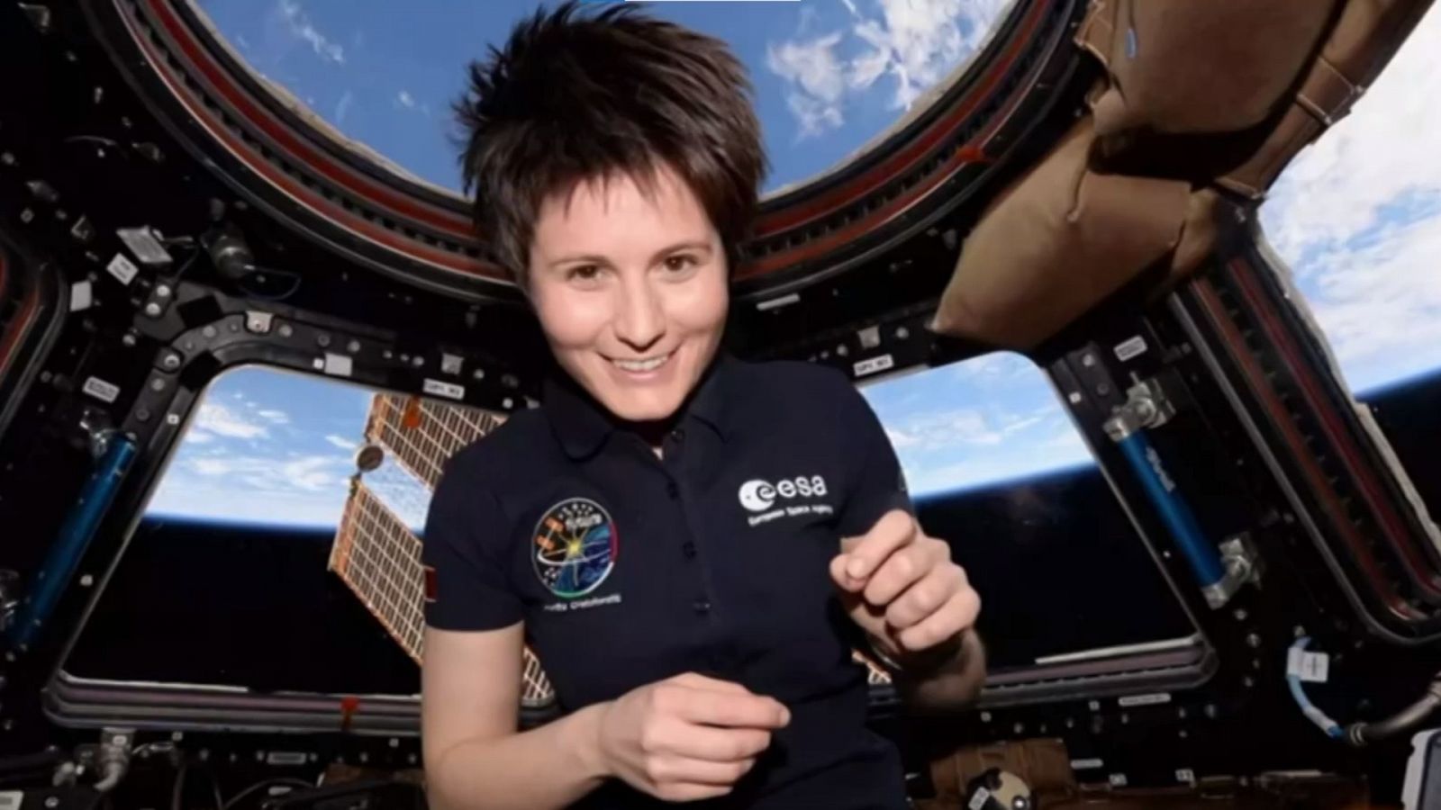 Samantha Cristoforetti, la primera mujer europea en dirigir la Estación Espacial Internacional